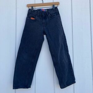 Boys Empyres Size 25 Baggy Black Jeans